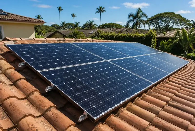 Installation de panneaux solaires à Grand-Champ